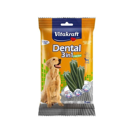 Vitakraft Dental Fresh 3w1 Przysmak dla psa 180 g