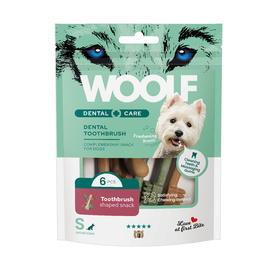 Woolf Dental Care Tooth Brush Dentystyczny przysmak dla psa w kształcie szczoteczki S 90 g