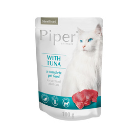 Mokra karma dla kotów sterylizowanych Piper Animals Sterilised z tuńczykiem 100 g