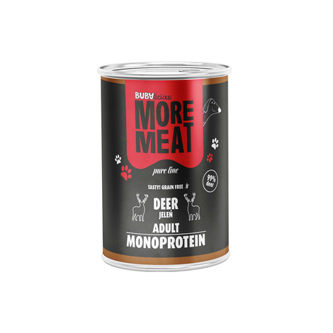 BUBAlicious mokra karma dla psa mono Pure jeleń 400 g 