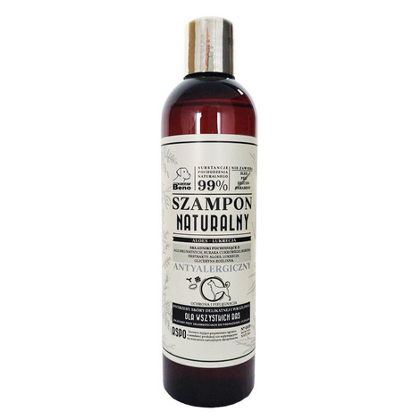 Naturalny szampon dla psów Super Beno Antyalergiczny 300 ml