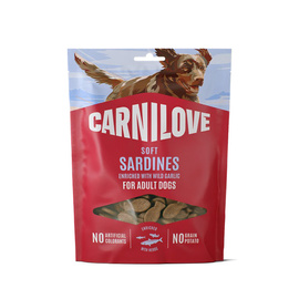 Carnilove Dog Soft Snack Miękkie przysmaki dla psów z sardynkami i czosnkiem niedźwiedzim 200 g