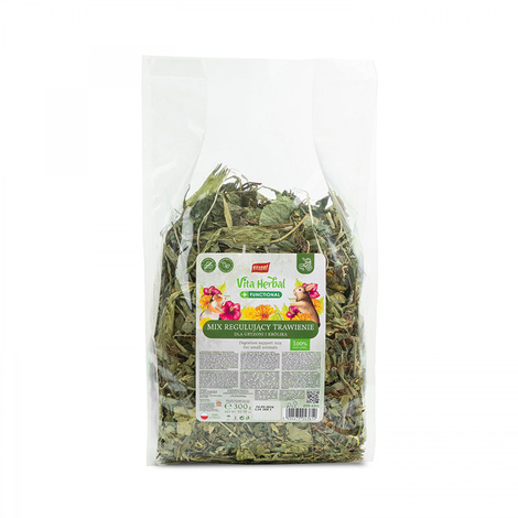 Vitapol Vita Herbal Functional mix Mieszanka regulująca trawienie dla gryzoni i królików 300 g
