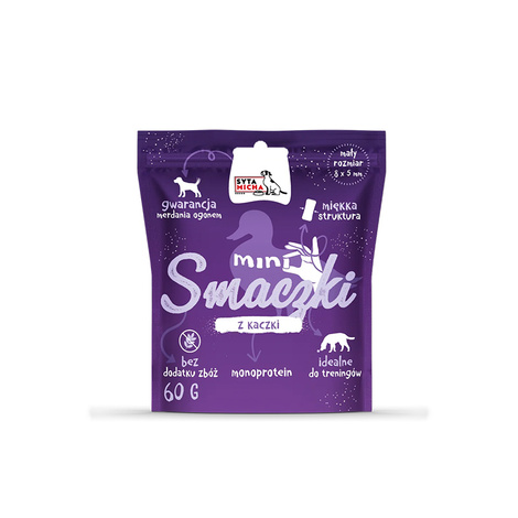 Syta Micha smaczki mini z kaczki 60 g