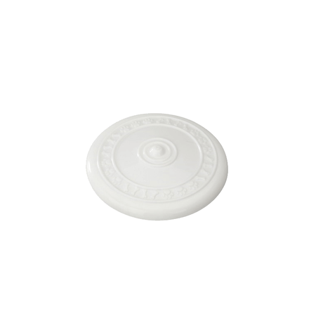 Zabawka EBI Rubber Frisbee Biała/Wanilia