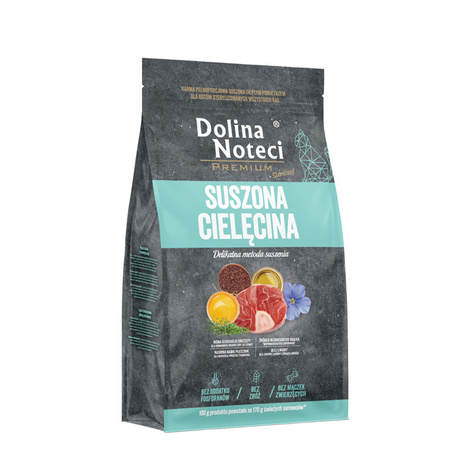 Dolina Noteci Premium Karma suszona dla sterylizowanych kotów wszystkich ras cielęcina 2 kg