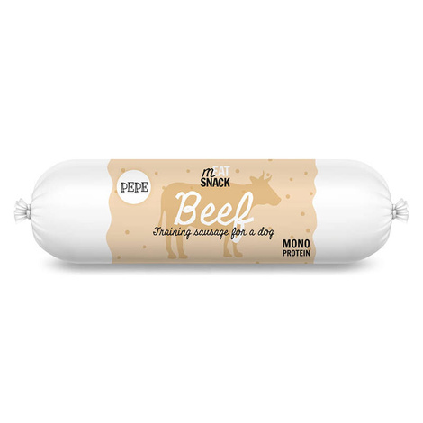 Kiełbaska treningowa dla psa PEPE Beef (wołowina) 200 g