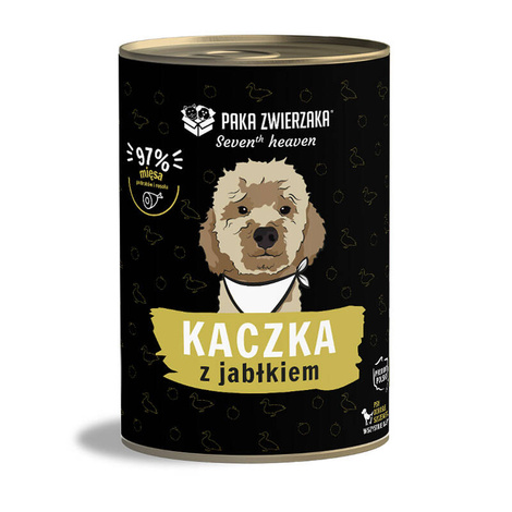 Paka Zwierzaka Seventh Heaven Karma mokra dla psa Duck & Apple kaczka i jabłko 400 g