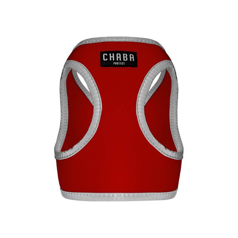 CHABA Szelki dla psa Protect intensywna czerwień L