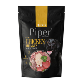 Mokra Karma dla psa Piper Animals z sercami z kurczaka i szpinakiem 500 g