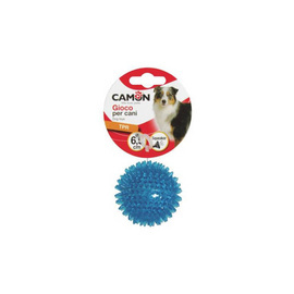 Camon Piłka z kolcami zabawka dla psa z dźwiękiem 8 cm