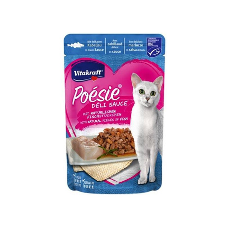 Karma dla kota w saszetce Vitakraft Poésie Dorsz 85 g