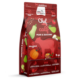 Syta Micha Chef Sucha karma dla psa Cielęcina, gruszka i cukinia 9 kg