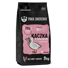 Paka Zwierzaka Karma sucha dla psa Seventh Heaven Kaczka i łosoś Puppy 9 kg