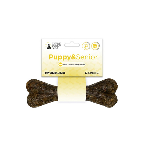 Paka Zwierzaka przysmak dla psa kość PEPE VET Puppy & Senior 13,5 cm