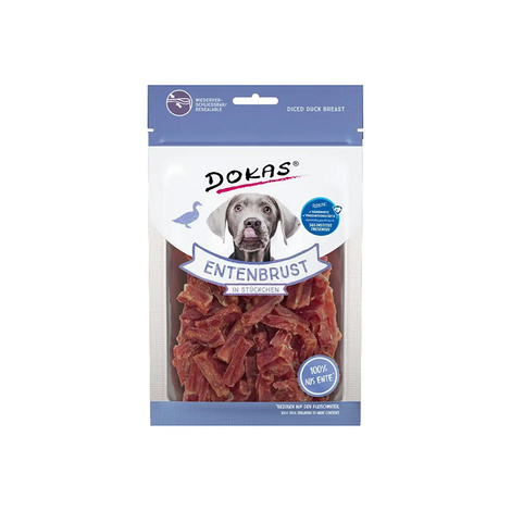 DOKAS 200007 pies mini Filet z piersi kaczki 70g