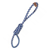 Zolux Szarpak dla psa Pętelki z plecionego sznurka Blue Flower 50 cm
