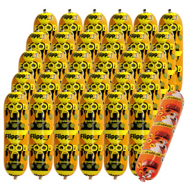 Flipper Classic Karma mokra dla dorosłych psów wszystkich ras baton z drobiem zestaw 30 x 900 g + Rafi Classic z drobiem 1 kg