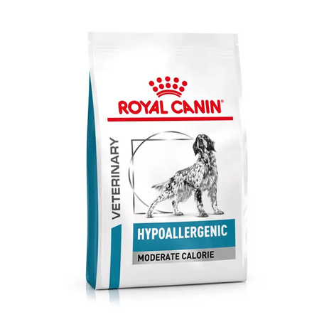 Royal Canin Hypoallergenic Moderate Calorie Karma sucha dla psa z nietolerancją pokarmową 1,5 kg