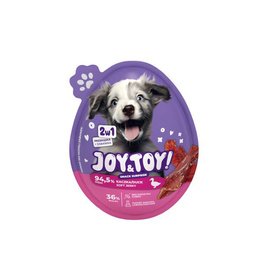 Joy&Toy Jajko niespodzianka 2w1 dla psa przekąska o smaku kaczki + zabawka