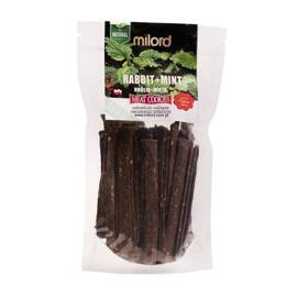 Milord Przysmak dla psa królik z miętą paski 70 g