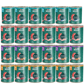 Pan Mięsko karma mokra z ziołami dla psa pasztet mix smaków 24 x 800 g