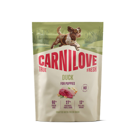 Carnilove True Fresh Dog Puppies Karma sucha dla szczeniąt psów z kaczką 1,5 kg