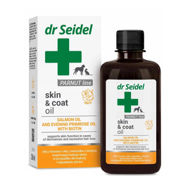 Dr Seidel Skin and Coat Oil Olej wspomagający funkcje skóry dla psa i kota 250 ml