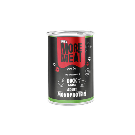 BUBA More Meat mono Pure Karma dla psów kaczka 400 g