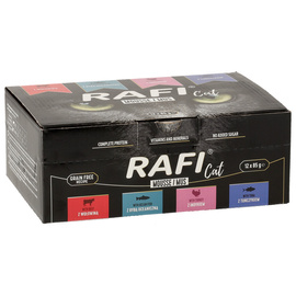 Rafi Cat Mus Karma dla kotów mix smaków 12 x 85 g