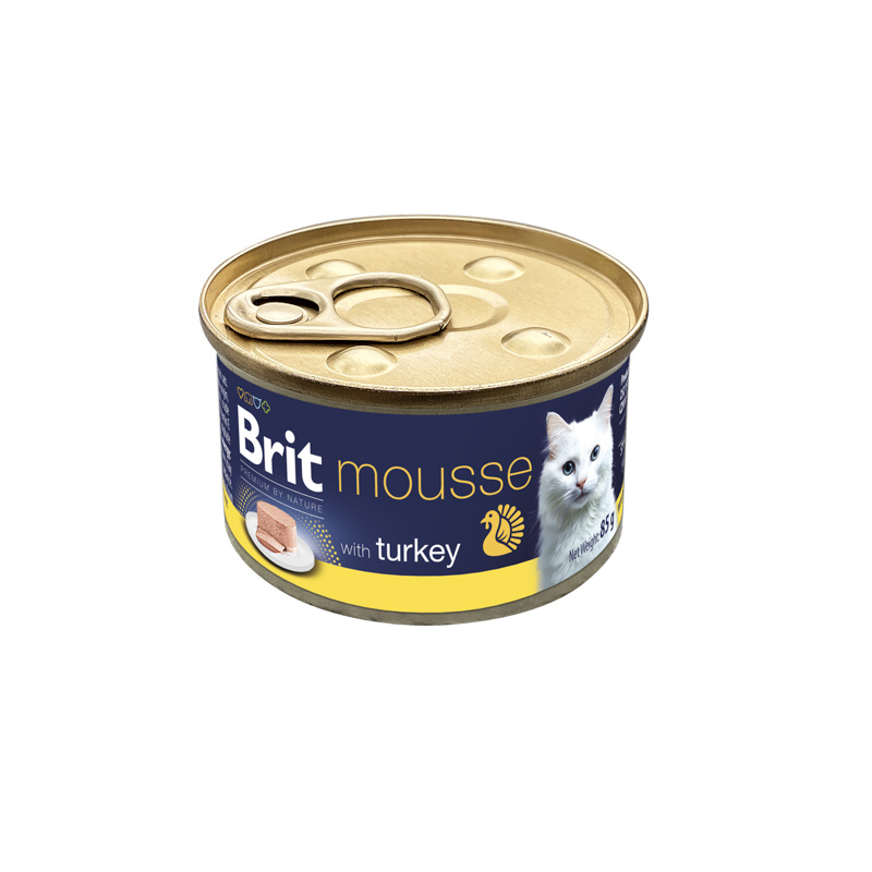 Brit Cat Karma mokra dla kota mus z indykiem 85 g