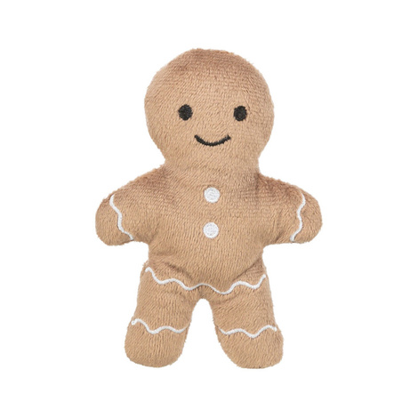 Świąteczna zabawka dla kota Trixie Xmas Piernikowy ludzik z kocimiętką 11 cm