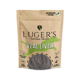Luger's Natural Treats Przysmak dla psa wątroba cielęca 150 g