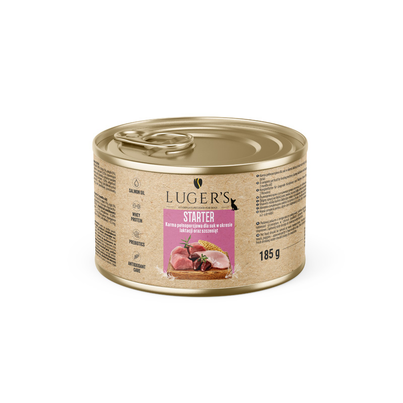 Luger's Starter Karma mokra dla suk w okresie laktacji oraz szczeniąt 185 g
