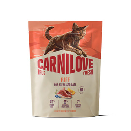 Carnilove Cat True Fresh Karma sucha dla kotów sterylizowanych Wołowina 400 g