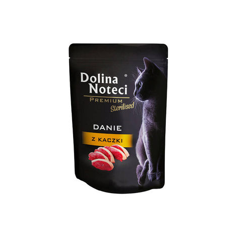 Mokra karma dla kotów sterylizowanych Dolina Noteci Premium danie z kaczki 85 g 