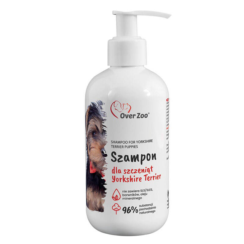 Over Zoo Szampon dla szczeniąt rasy Yorkshire Terrier 250 ml