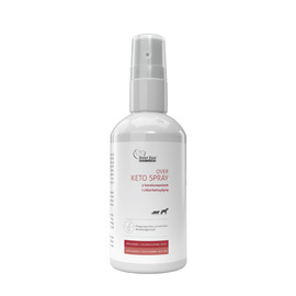 Over Zoo Keto Spray do miejscowej pielęgnacji skóry dla psów i kotów 100 ml