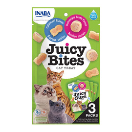 Inaba Juicy Bites Przysmak dla kota Bulion i kalmary 3 x 11,3 g