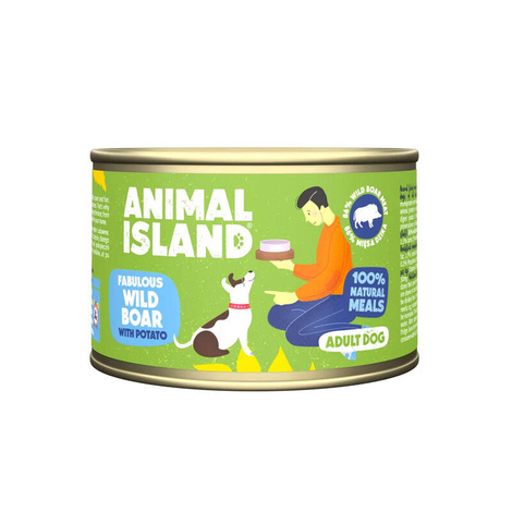 Animal Island Mokra karma dla psa dziczyzna z ziemniakami 410 g