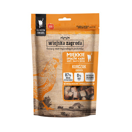 Wiejska Zagroda przysmak dla kota miękkie smaczne kąski kurczak 100 g