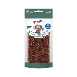 DOKAS Przysmak dla psa Mini Steaks wołowina 50 g