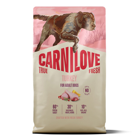 Carnilove True Fresh Dog Adult Karma sucha dla psów z indykiem 4 kg