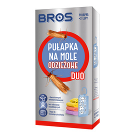 Bros Duo Pułapka na mole odzieżowe + 2 wkłady