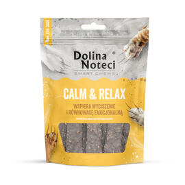 Dolina Noteci Smart Chews Calm & Relax Gryzaki funkcjonalne dla psa wspierające redukcję stresu 100 g