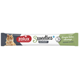 Zolux Sweeties Kremowy przysmak dla kota z kurczakiem i morszczukiem na kule włosowe 14 g