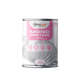 Gaczoo Mono Protein Puppy karma mokra dla szczeniąt Indyk 400 g