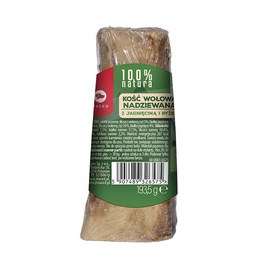 Maced 100% Natura Kość Nadziewana z jagnięciną i ryżem przysmak dla psa 1 szt.