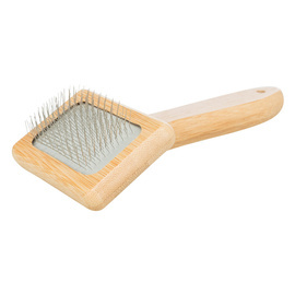 Trixie szczotka miękka dla zwierząt bambus/metal 9 x 15 cm