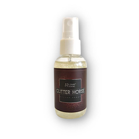 Over Horse Glitter Horse Silver Spray Mgiełka brokatowa dla koni 50 ml